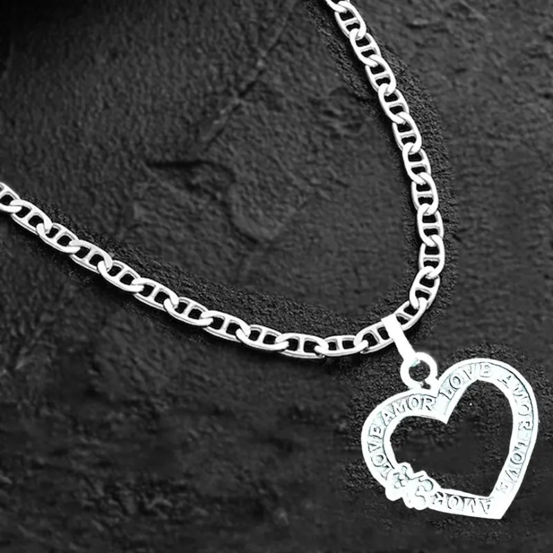 Cadena dije corazón