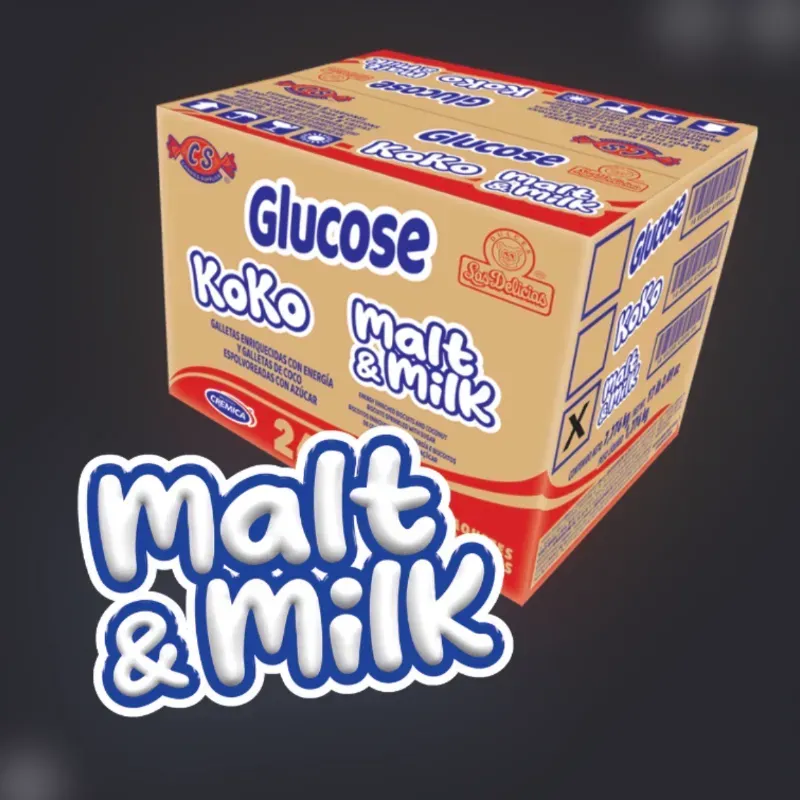 Caja Galletas Milk Short