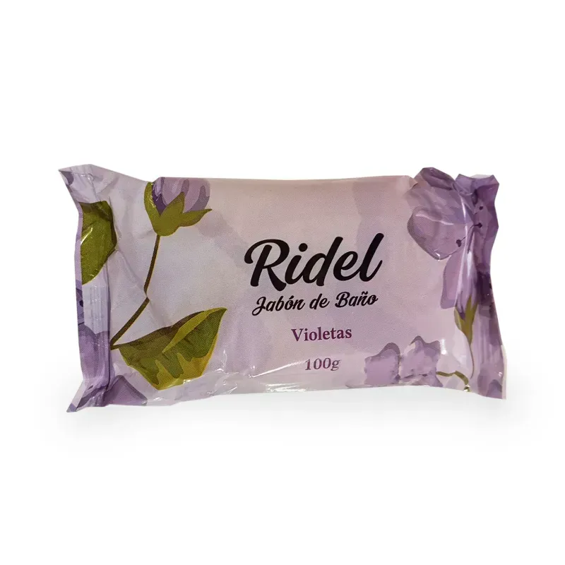 Jabón Ridel Violetas 100g