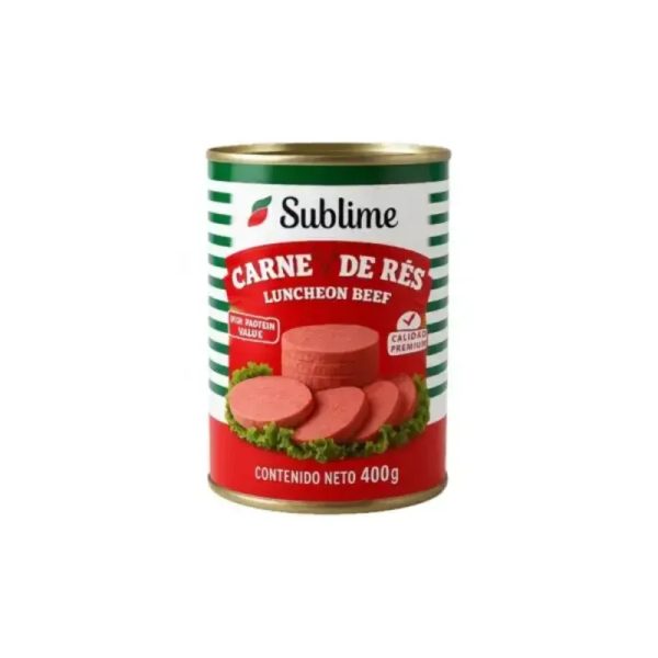 Carne de Res Enlatada