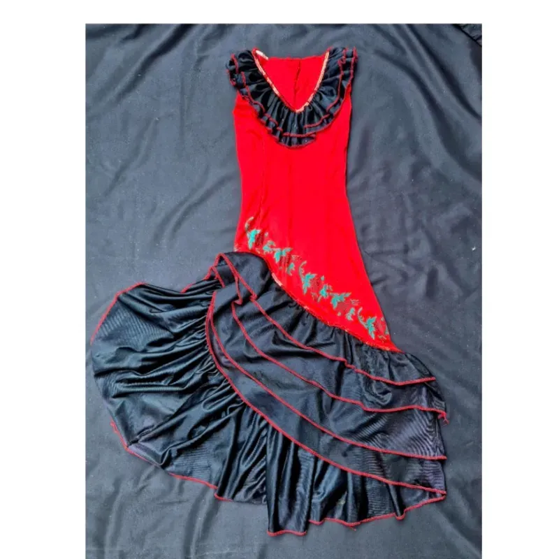 Traje de bailarina española.