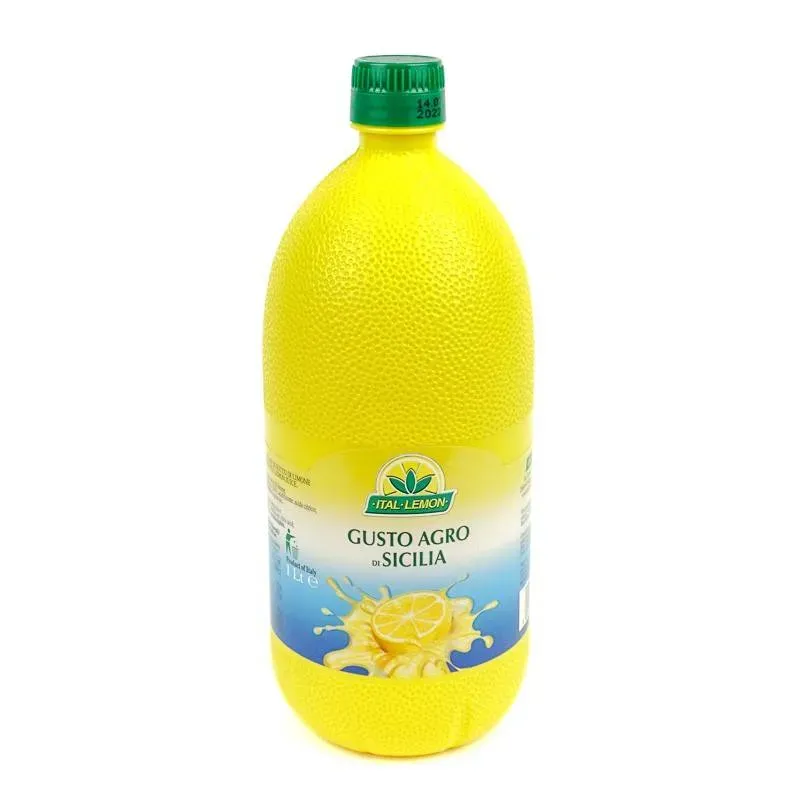 1202018 - Zumo de Limón ITAL LEMON 1 L (Caja de 6 unidades) - U/M: U