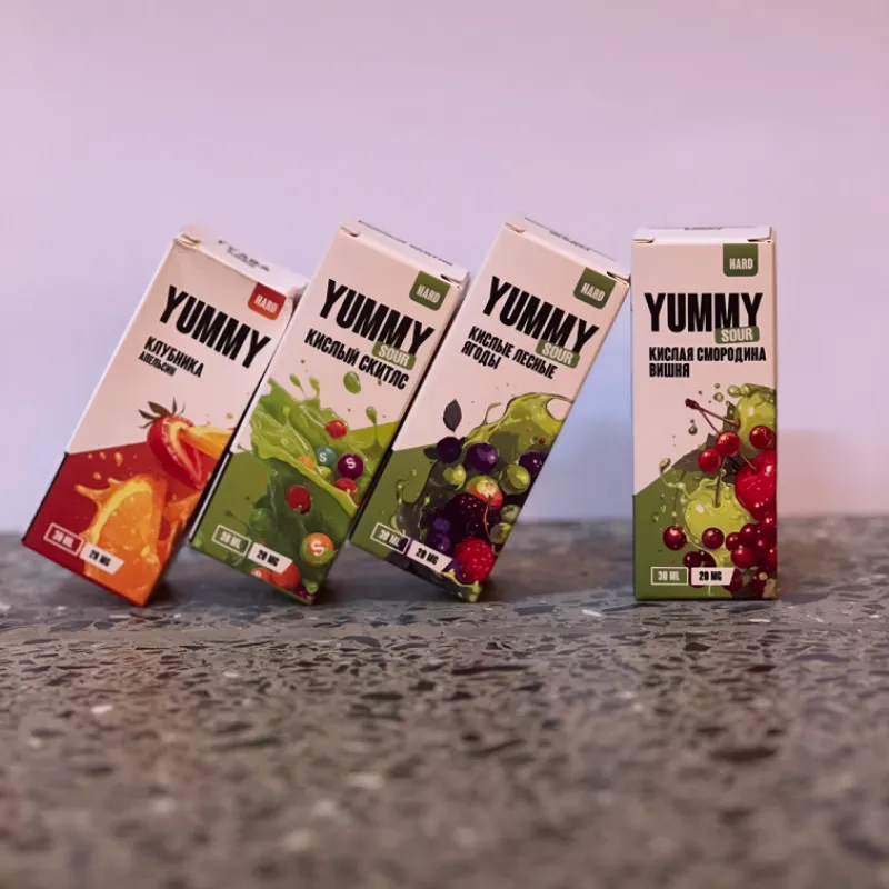 Pomos de 30ml (Yummy) con 3% de nicotina.