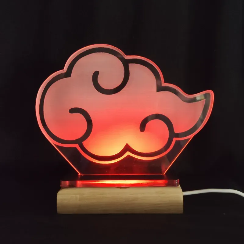 ️ Lámpara de Akatsuki (Naruto)