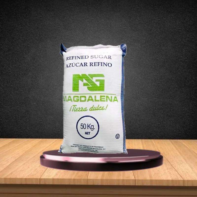 Sacos de Azúcar refinada 50kg (110lb)