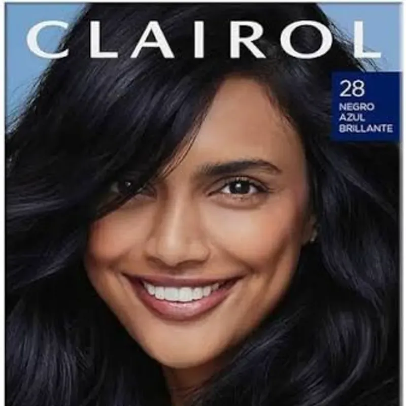 Tinte de cabello  Negro azulado  brillante