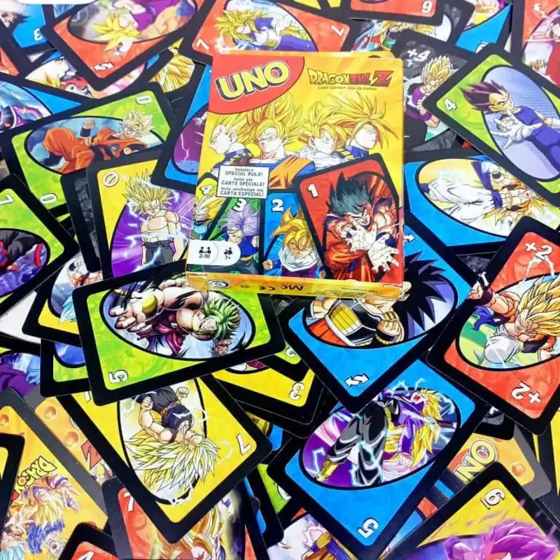 JUEGO CARTAS UNO CLÁSICA TEMÁTICA DRAGON BALL