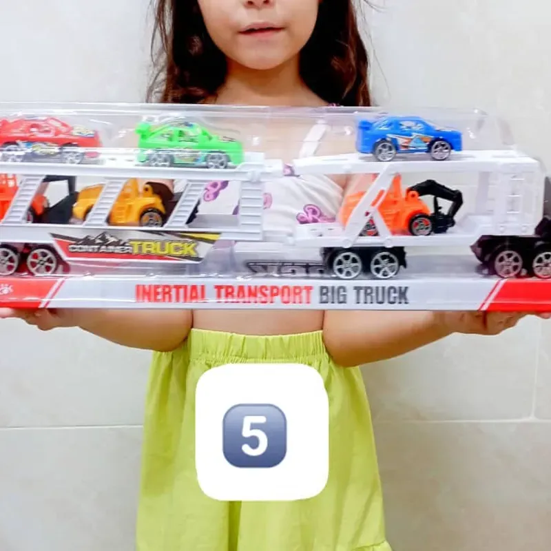 Rastra+ 3 carritos y 3 carros de construcción