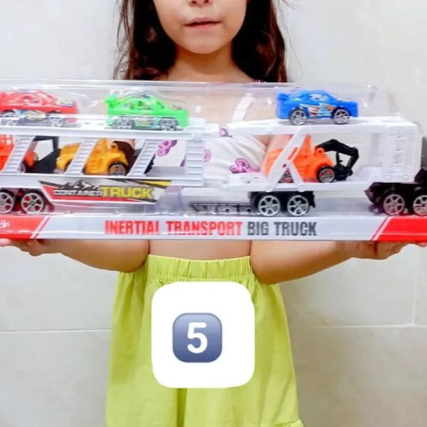 Rastra+ 3 carritos y 3 carros de construcción