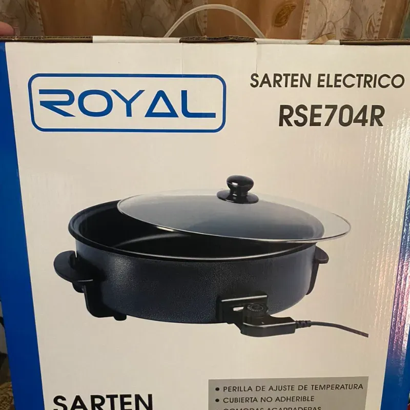 Sartén eléctrico redondo ROYAL