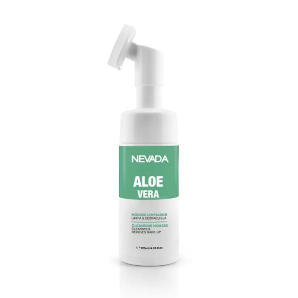 Limpiador espumoso de Aloe Vera