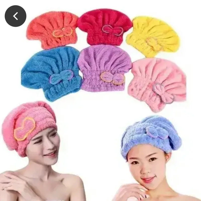 Gorro-toalla de microfibra