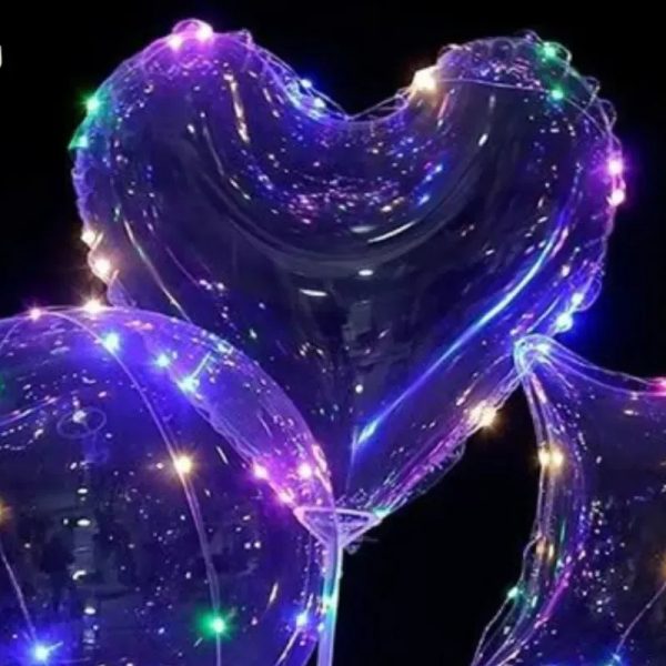 Globo burbuja corazón