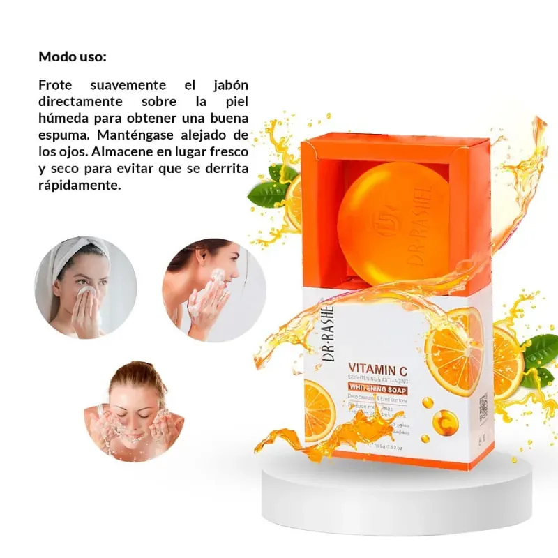 JABON DE VITAMINA C DR RASHEL