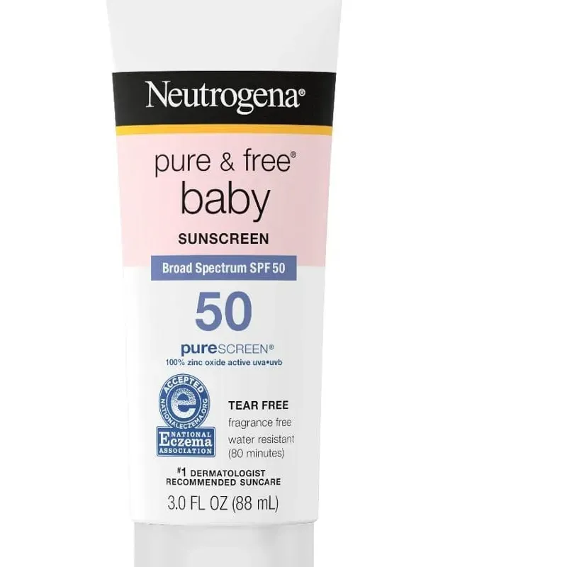 Protector solar para Bebé con zinc protege uva uvb spf 50 Neutrogena