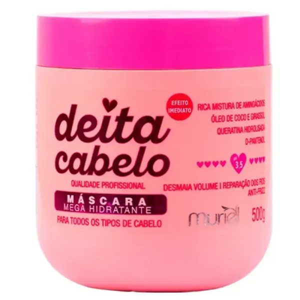Mascarilla con aceites de coco y girasol 500ml