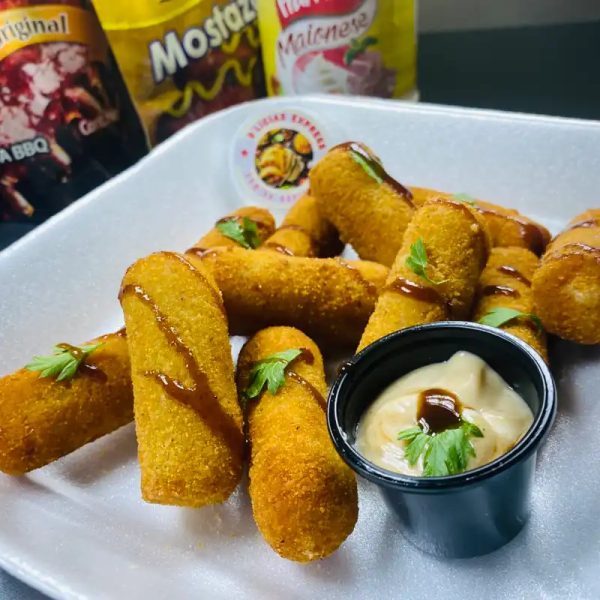 Croquetas de jamón y queso gouda