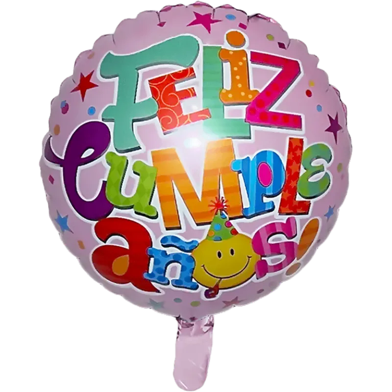 Globo de feliz cumpleaños de 18" 05