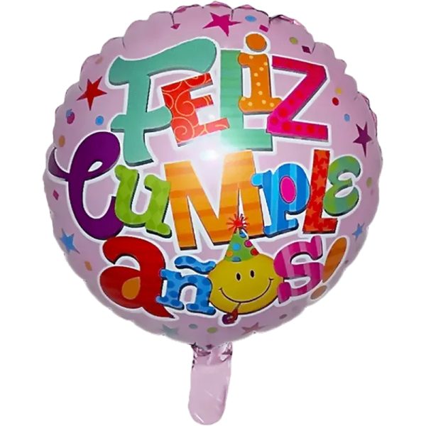 Globo de feliz cumpleaños de 18" 05