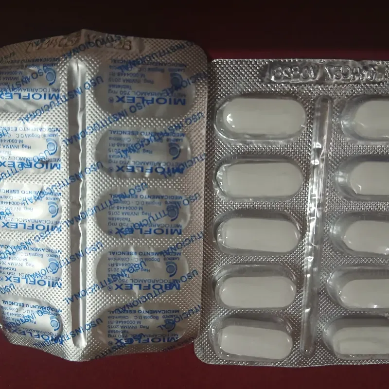 Metrocarbamol 750mg