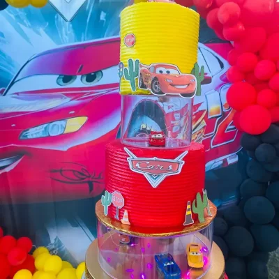 Temático Mc queen 22cm y 15 cm