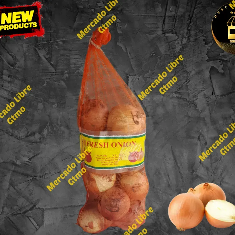 Paca de Cebollas Blancas de 5 Kg