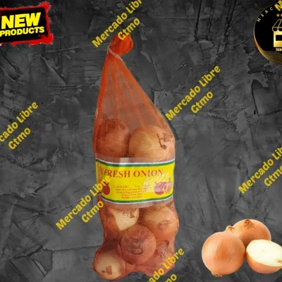 Paca de Cebollas Blancas de 5 Kg