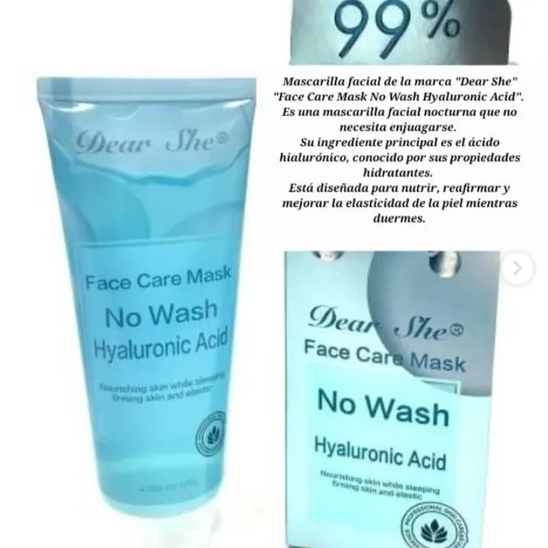 Mascarilla de Ácido Hialurónico