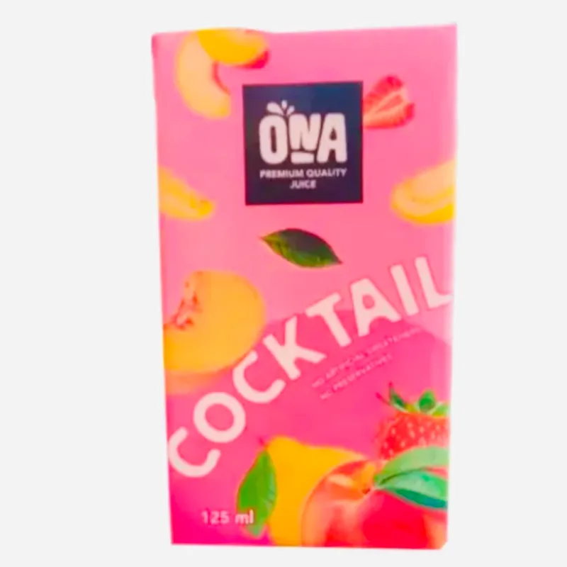 Jugo de cajita , Manzana y Pera