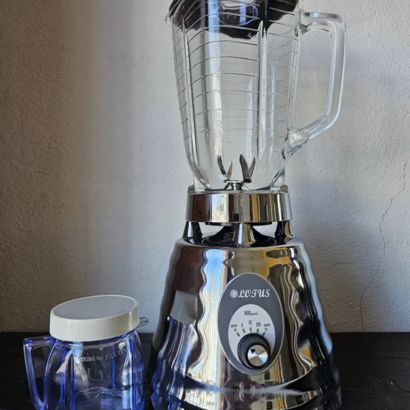 Licuadora de vaso de cristal