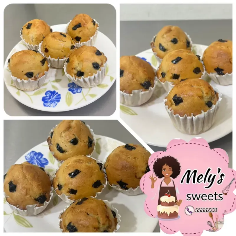 Docena de Cupcakes con pasitas