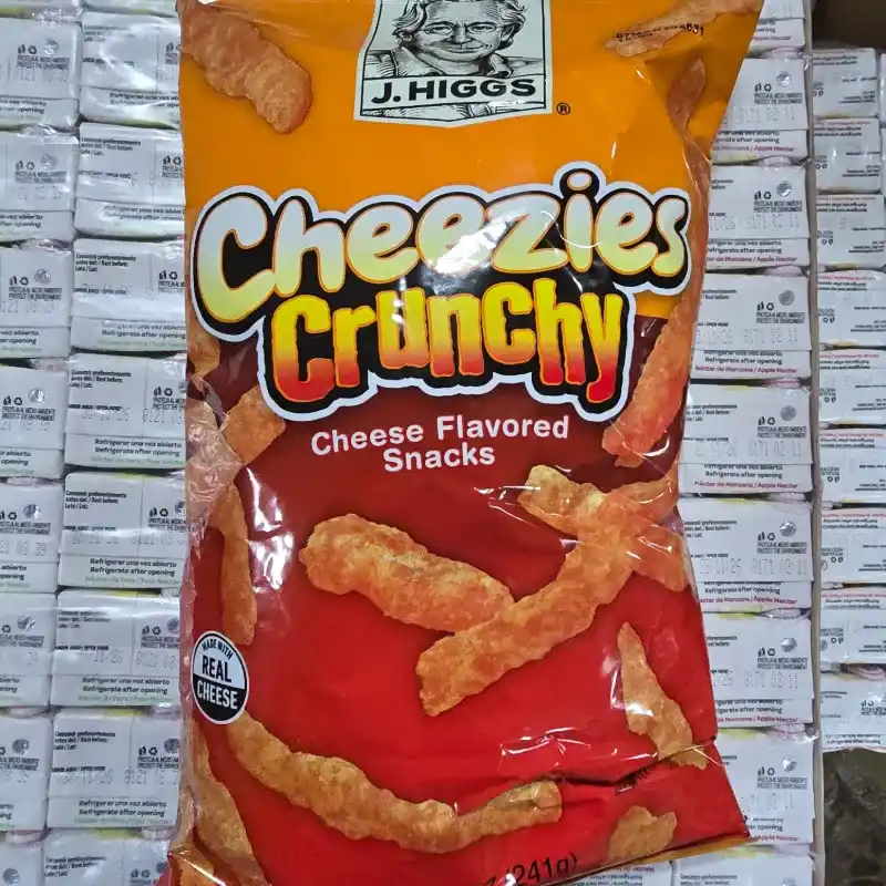 Papas Cheezies Crunchy JHiggs 241g