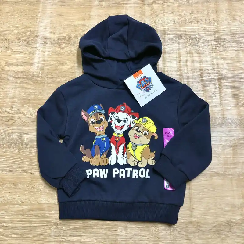 Abrigo con Paw Patrol color azul oscuro