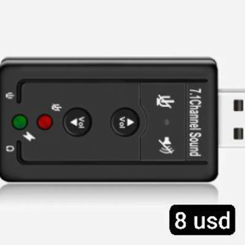 Adaptador de audio 7.1