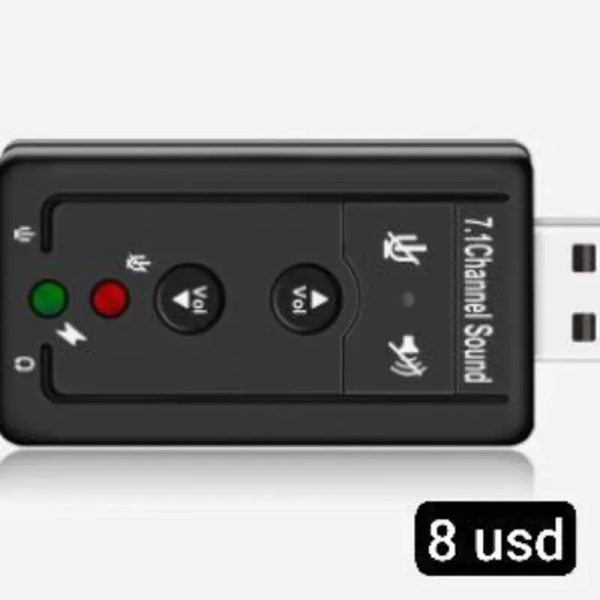 Adaptador de audio 7.1