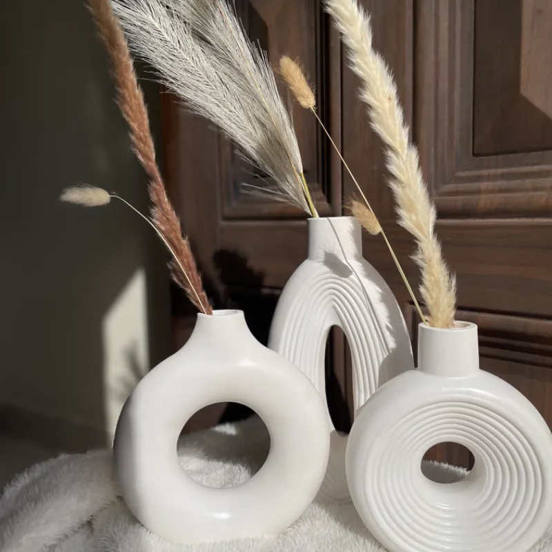 Conjunto de jarrones