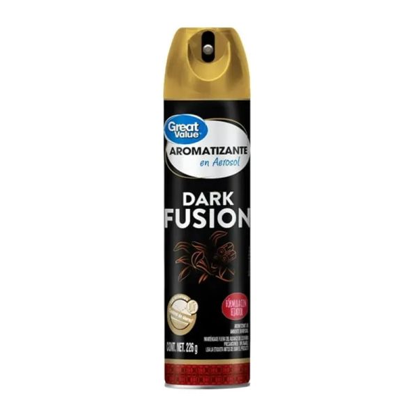 Aromatizante Great Value en aerosol dark fusion