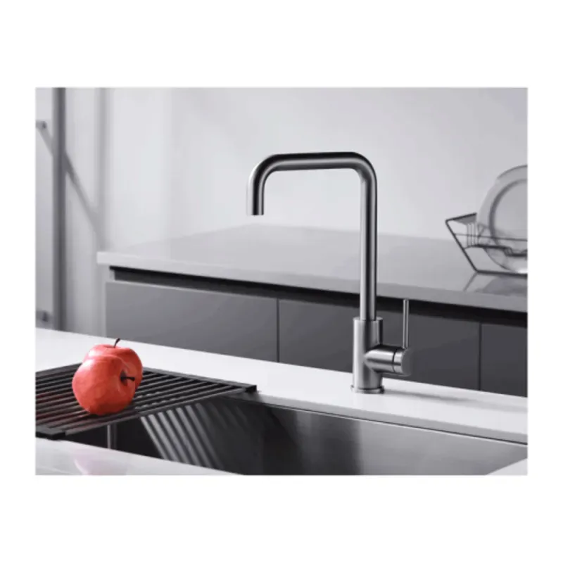 Grifería de cocina, monomando negro 429110516