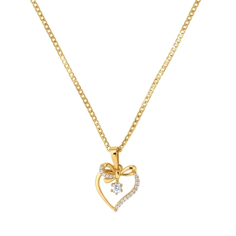 Cadena con dije de corazón