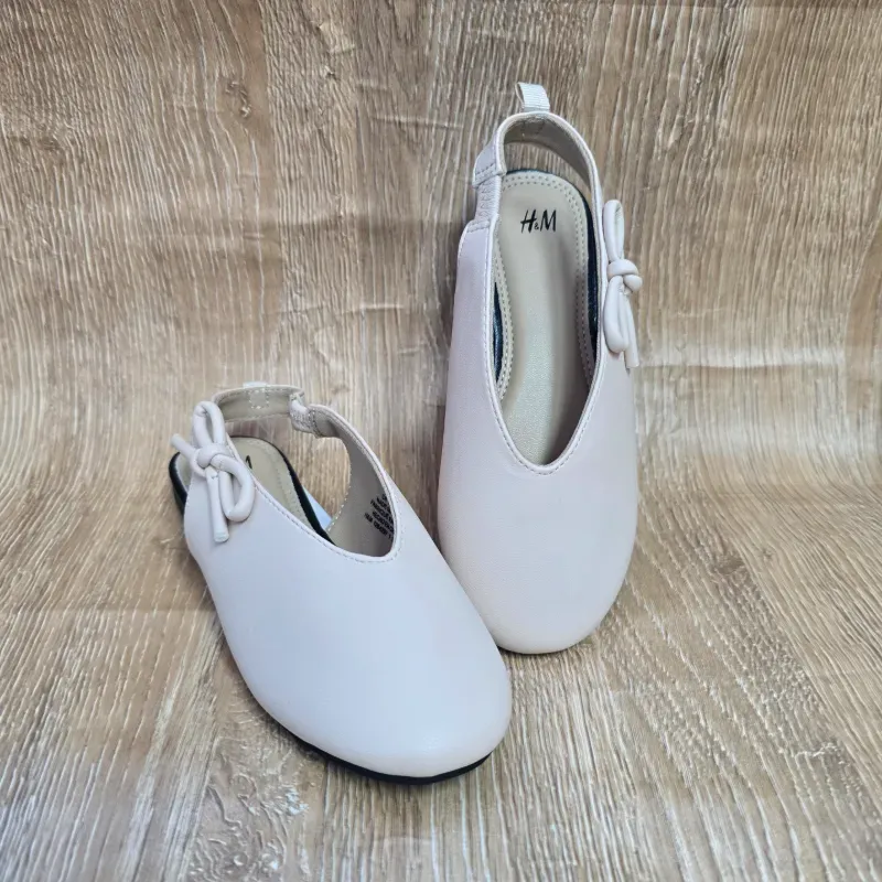 Balerinas Beich con lazo H&M