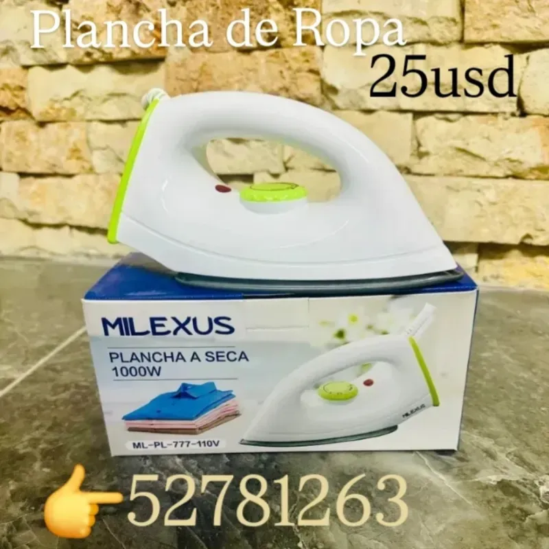 Plancha Planchado Seco Milexus