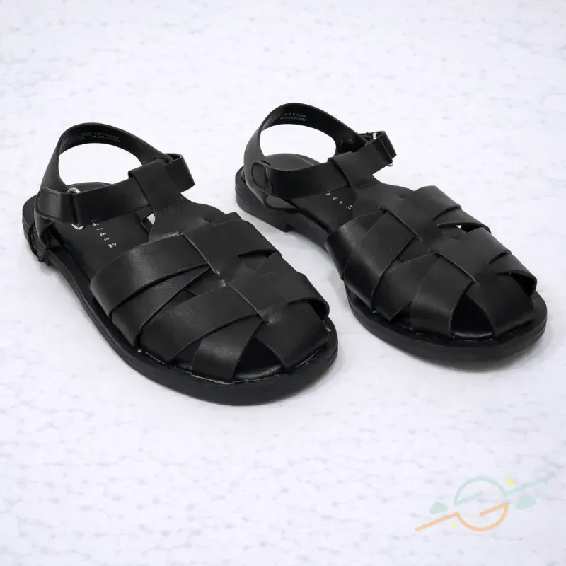 Sandalia negra LEFTIES #0002