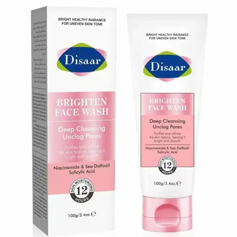 Limpiador Facial Brigthen Niacinamide y Acido Salicilico DISAAR