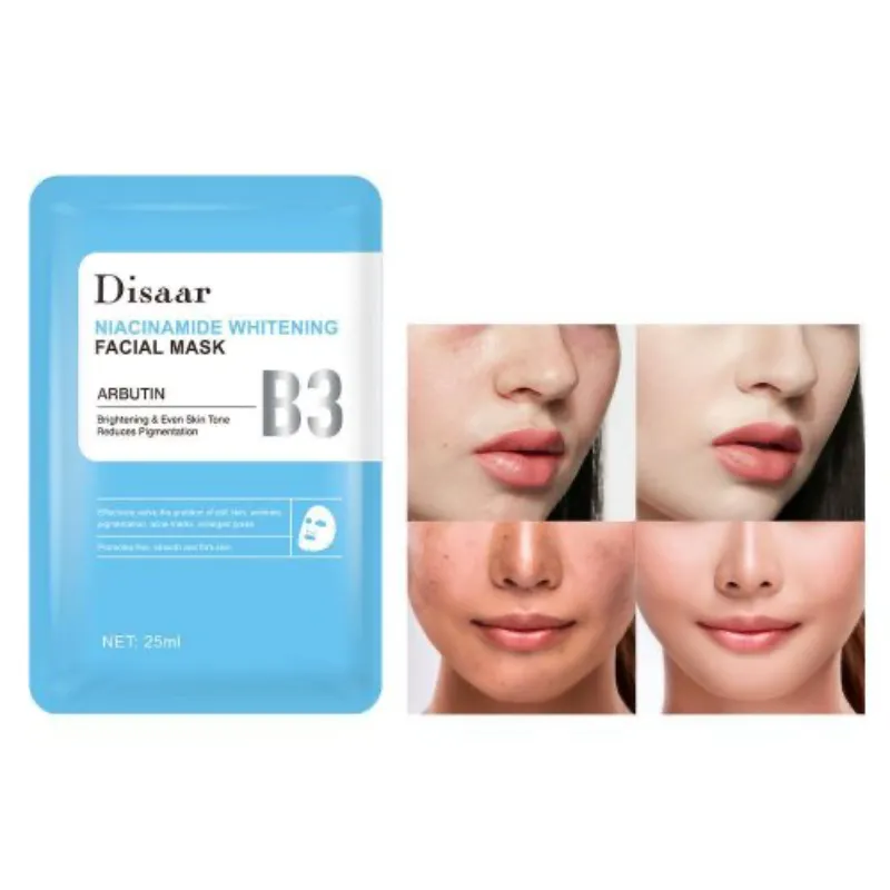Mascarilla Blanqueadora de Niacinamida y Arbutina