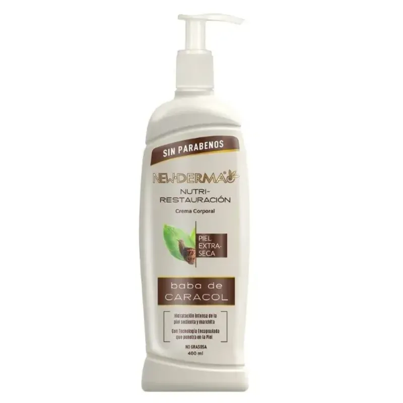 Crema Corporal Baba de Caracol NEW DERMA