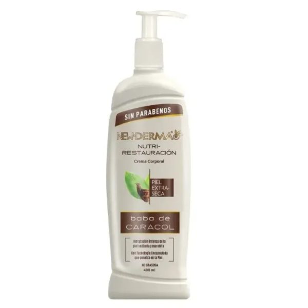 Crema Corporal Baba de Caracol NEW DERMA