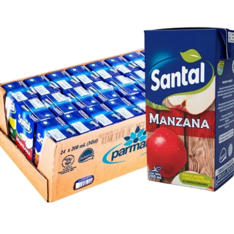Jugo de Manzana Santal .
