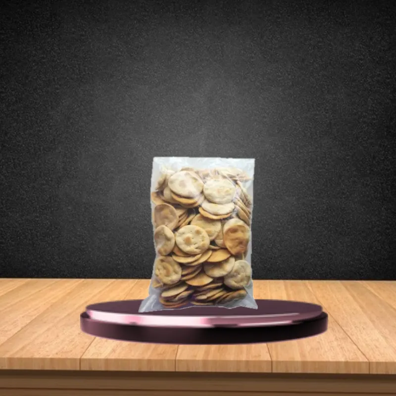 Paquetes de galletas de sal