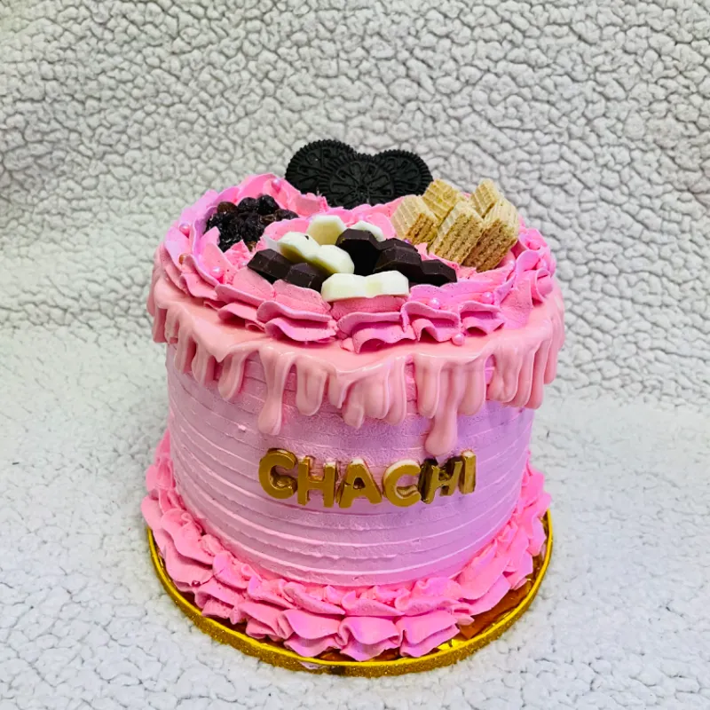 Pastel con confituras