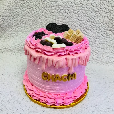 Pastel con confituras